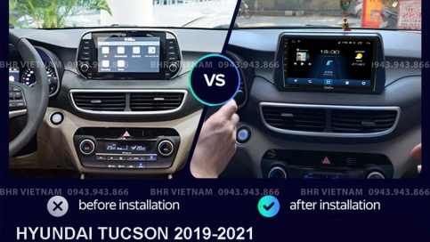 Màn hình DVD Android liền camera 360 xe Hyundai Tucson 2019 - nay | Oled Pro X5S 